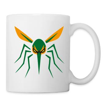 Moskito, Mücke, Insekt, Böse - Tasse - Weiß - Rechts