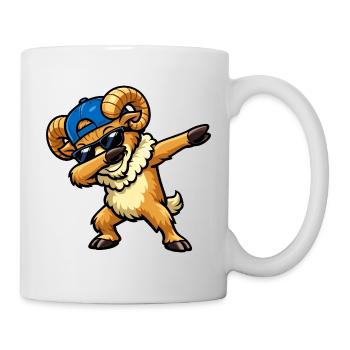 Dabbing Ram - Mug - white - Right