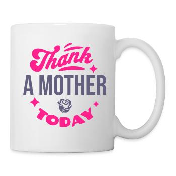 Funny Mom Grandma Mother's Day Gift Design Humor - Mug - white - Right