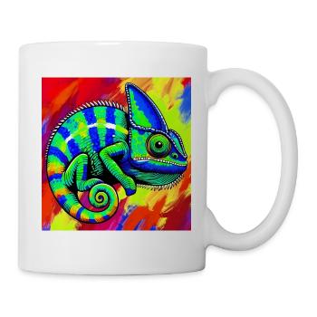 chameleon - Mug - white - Right