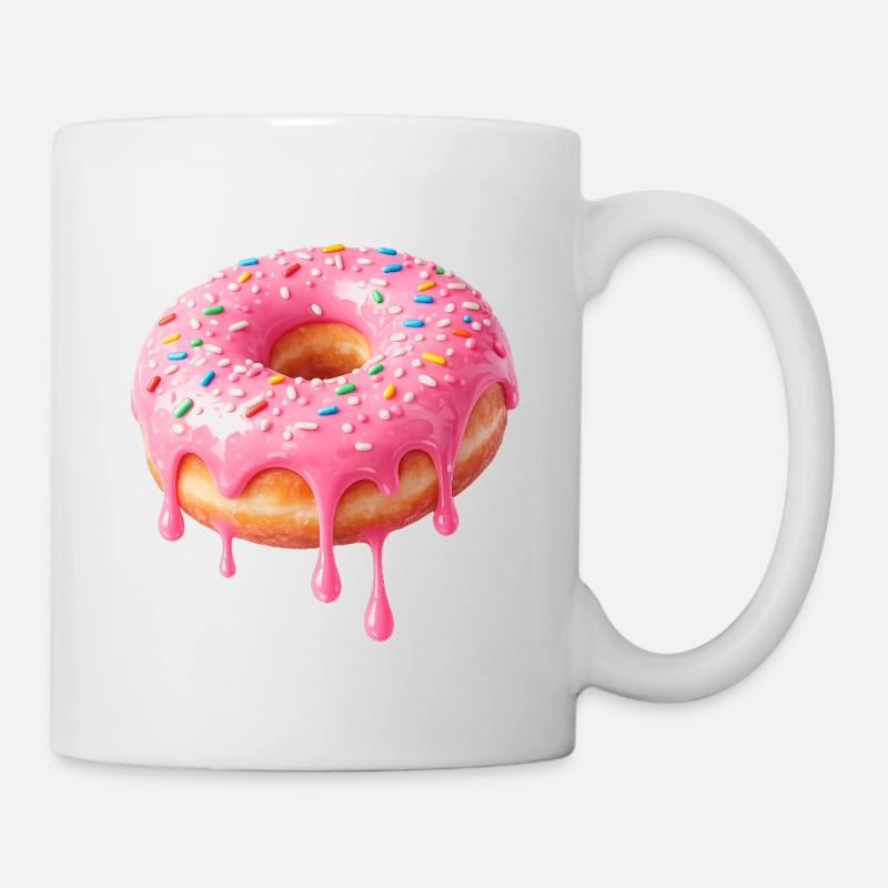 Dripping Donut Delight – Sweet - Mug - white