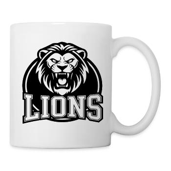Lion Crest Leichtathletik - Tasse - Weiß - Rechts