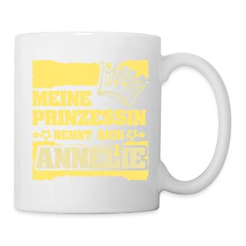 Spruch Annelie - Tasse - Weiß - Rechts