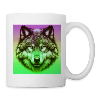Wolf - Mug - white - Right