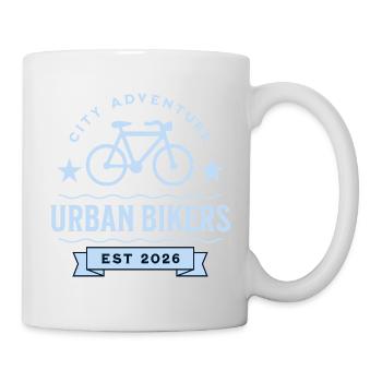 Urban Bikers geschaffen 2026 - Tasse - Weiß - Rechts