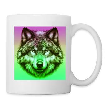 Wolf - Mug - white - Right