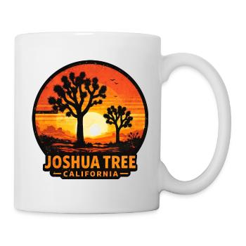 Joshua Tree California Sunset Motif - Mug - white - Right