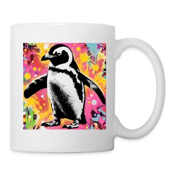 pingouin - Mug blanc - blanc - Droite