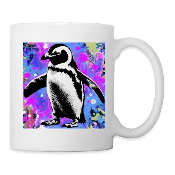 pingouin - Mug blanc - blanc - Droite