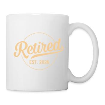 Officially Retirement Humor - Mug - white - Right