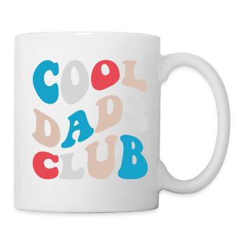 Cool Dads Club Retro Typo - Mug - white - Right