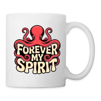 Oktopus Spirit - Tasse - Weiß - Rechts
