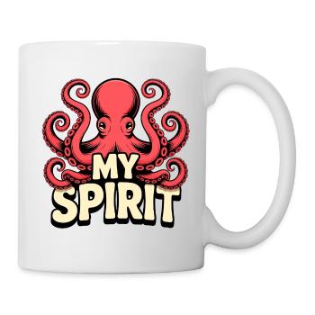 Oktopus Spirit - Tasse - Weiß - Rechts