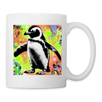 pingouin - Mug blanc - blanc - Droite