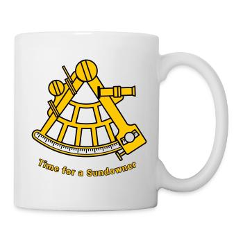 Sextant - Navigation Captain Sailing Sea Offshore - Mug - white - Right