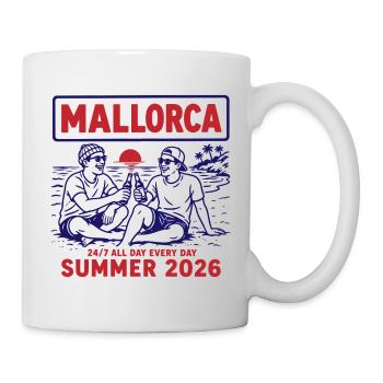 Mallorca Summer 2026 - Tasse - Weiß - Rechts