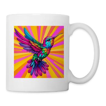 colibri - Mug blanc - blanc - Droite