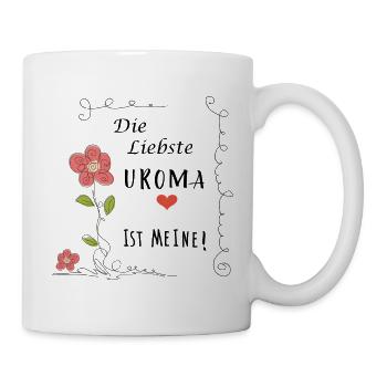 Uroma - Tasse - Weiß - Rechts