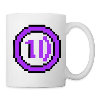 Arcade Coin 10 Years Anniversary - Mug - white - Right