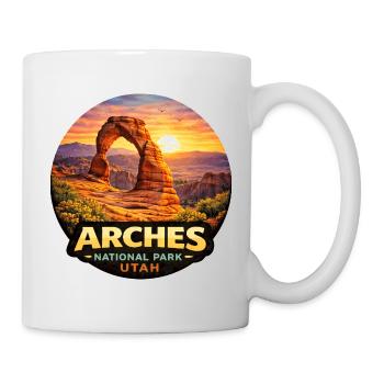 Arches National Park Utah Delicate Arch - Mug - white - Right