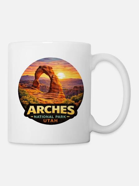 Arches Nationalpark Utah Delicate Arch - Tasse - Weiß