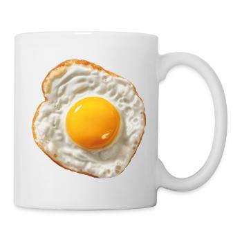 Spiegelei - Tasse - Weiß - Rechts