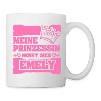 Spruch Emely - Tasse - Weiß - Rechts