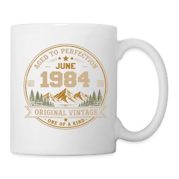 Vintage June 1984 - Original Perfection June 1984 - Mug - white - Right
