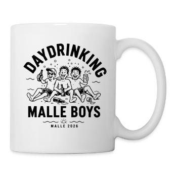 Malle 2026 Daydrinking Malle Boys 2026 - Tasse - Weiß - Rechts