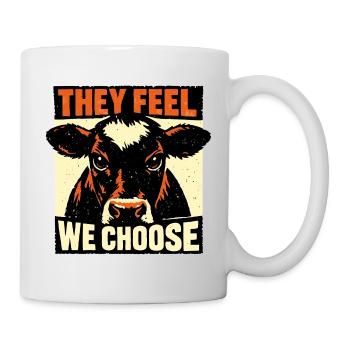 Kuhblick They Feel We Choose - Mug - white - Right