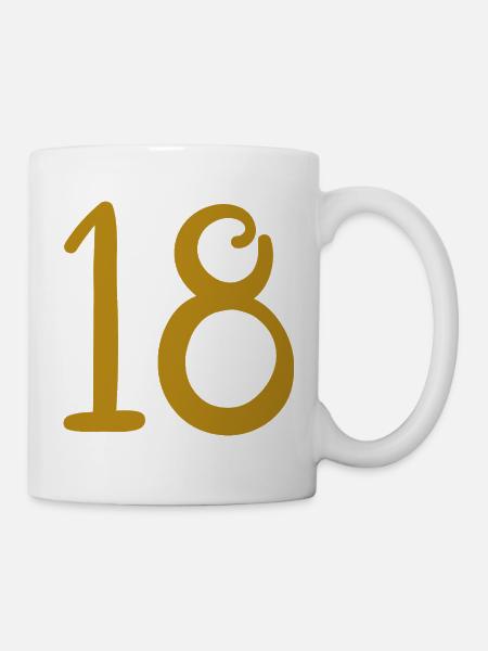 18 - Tasse - Weiß