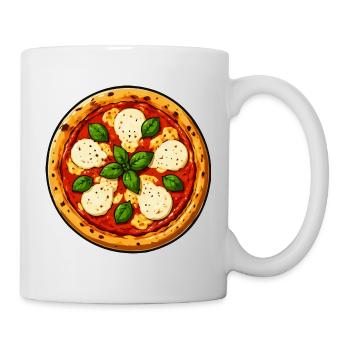 Basil Pizza Comic - Mug - white - Right