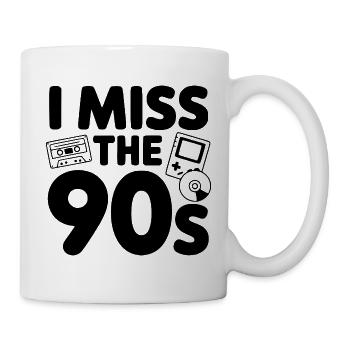 I Miss the 90s - Mug - white - Right