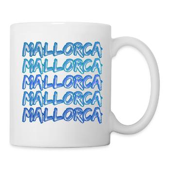 Tauchen Mallorca - Tasse - Weiß - Rechts