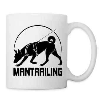 Basenji Mantrailing Hundesport Hunde Wilsigns - Tasse - Weiß - Rechts