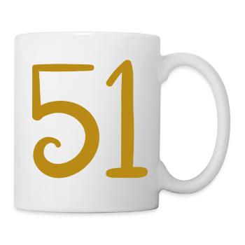 51 - Tasse - Weiß - Rechts