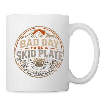 Off-Road Badge: Bad Day for the Hoof - Mug - white - Right