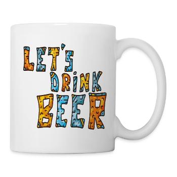 Let's drink beer - Mug - white - Right