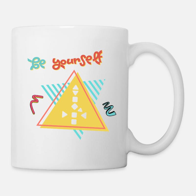 Sois toi-même - Mug blanc - blanc