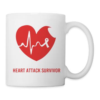 heart attack - Mug - white - Right