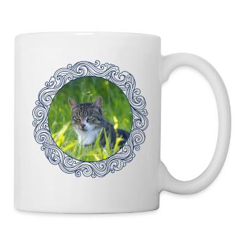 Cats, tomcats, outdoor cats - Mug - white - Right