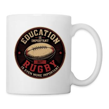Rugby, Rugby Sport, Rugby Humor - Mug - white - Right