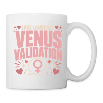 Venus sign Venus astrology - Mug - white - Right