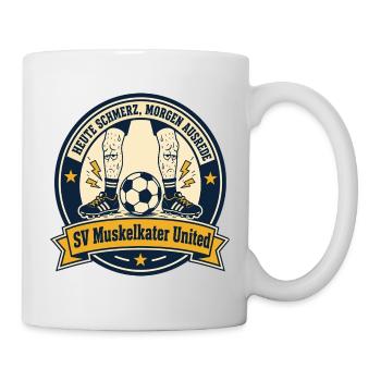 SV Muskelkater United - Tasse - Weiß - Rechts