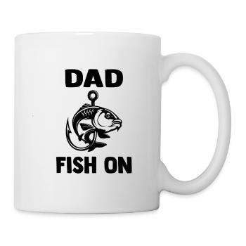 dad_fish_on - Mug - white - Right
