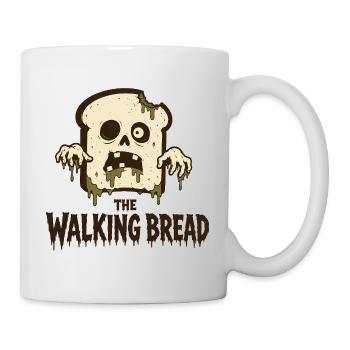 The Walking Bread Zombie Bread Motif - Mug - white - Right