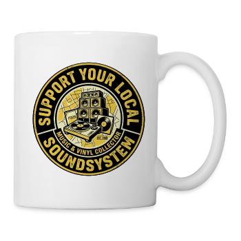 Support Local Music - Tasse - Weiß - Rechts