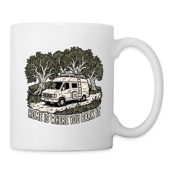 Camping In The Nature - Tasse - Weiß - Rechts