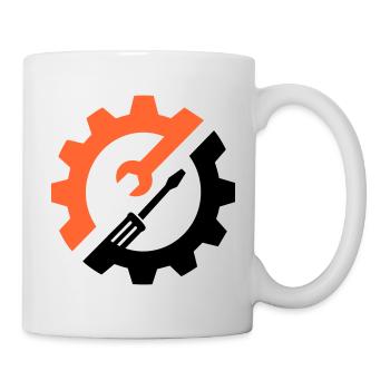 Gear Tool – Mechanic Logo - Mug - white - Right