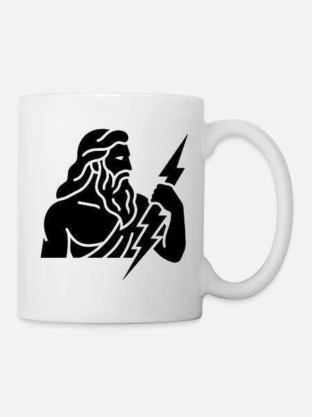 Zeus - Tasse - Weiß